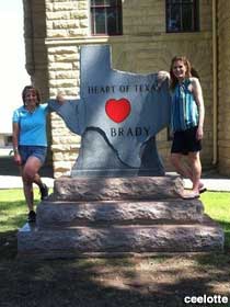 Heart of Texas monument.