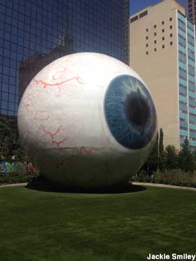 Giant eyeball.