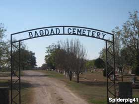 Bagdad Cemetery.