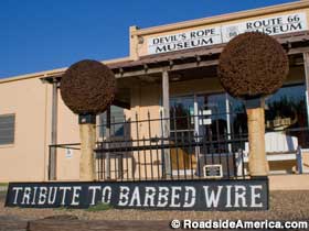 Tribute to Barbed Wire.