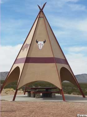 Teepee Rest Stop.