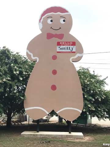 World's Largest Gingerbread Man.