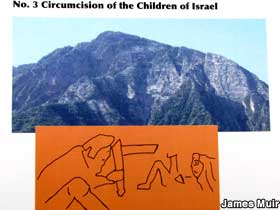 Circumcision on the mountain.