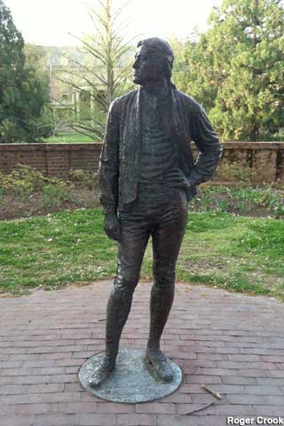 Thomas Jefferson, college loan deadbeat.