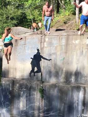 Quarry jumpers.