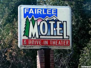 Fairlee Motel and Drive-In Theater.