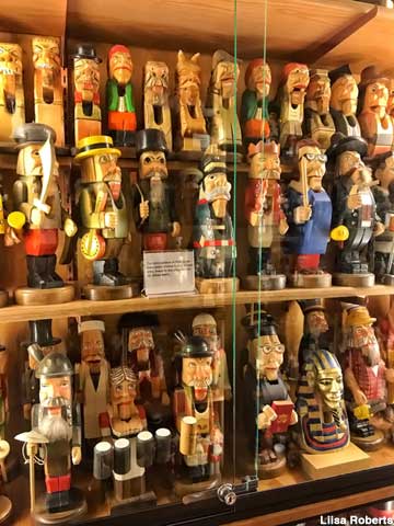 Collection of nutcrackers.