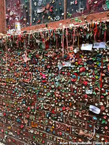The Gum Wall.