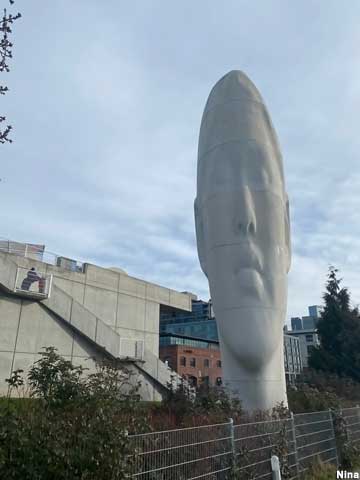 46-Foot-Tall Squished Head.