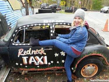 Redneck Taxi.