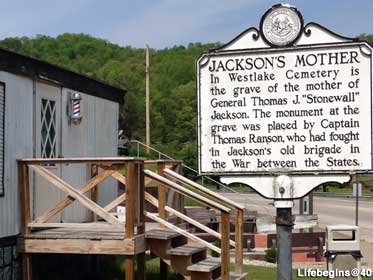Jackson's Mother's historical marker.