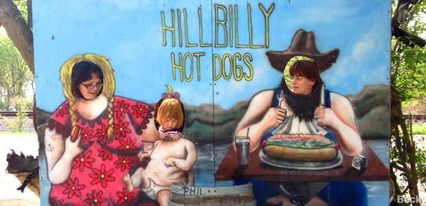 Hillbilly Hot Dogs.