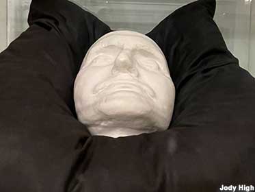 VP Aaron Burr's Death Mask.