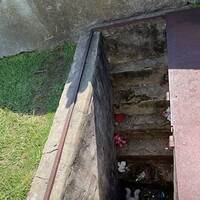 Grave with a Staircase