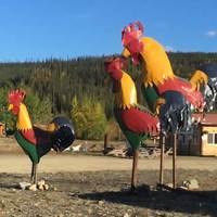 Big Metal Chickens, Chicken Signpost