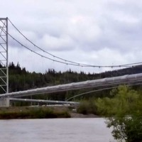 Trans Alaska Oil Pipeline Bridge