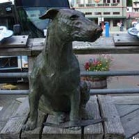 Patsy the Dog Statue