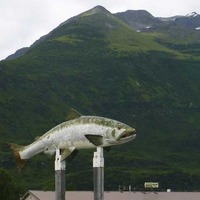 Lonesome Fish Statue