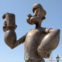 Popeye Statue - 2007 Model