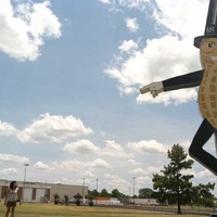 Mr. Peanut Sign and Statues