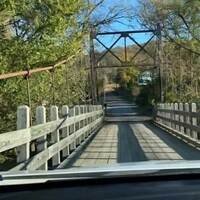 Swinging Bridge for Cars