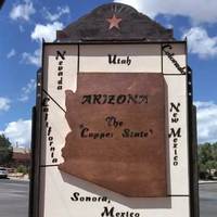 Copper State Monument: Map of Pennies