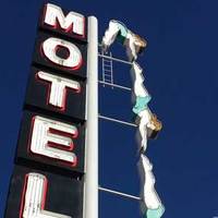 Neon Diving Lady: Starlite Motel