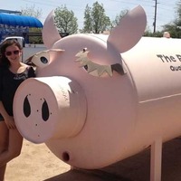 Pork Shop Propane Tank Pig
