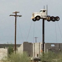 Truck on a Pole