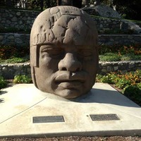 Giant Olmec Head