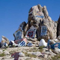Painted Rocks - Military Boulders