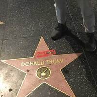 Trump Walk of Fame Star