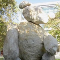 Teddy Bear Made of Boulders