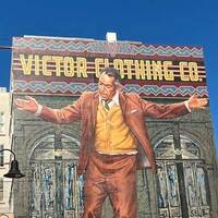 Anthony Quinn Mural: Pope of Broadway
