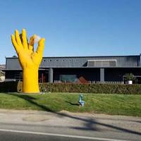 Giant Yellow Hand