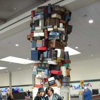 Large Stacks of Luggage