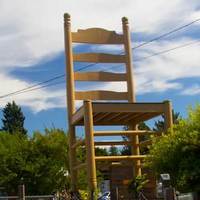 Giant Ladderback Chair