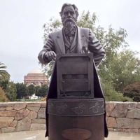 Muybridge, Father Of Cinema Statue
