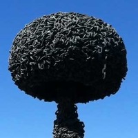 Mushroom Cloud Made of Chains