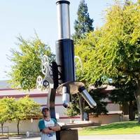 16-Foot-Tall Microscope