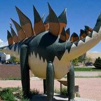 Dinosaur Built by Prison Employees