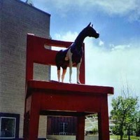 Big Chair with Horse