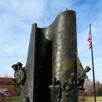 Flag Sprouting Soldiers - Veterans Memorial