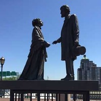 Mini Lincoln Meets Harriet Beecher Stowe