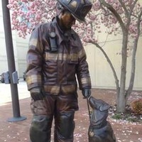 Statue of the Arson Dog