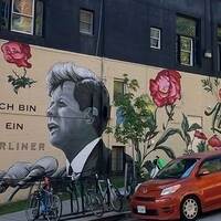 JFK Ich Bin Ein Berliner Mural