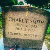 Grave of America's Oldest Man