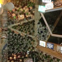 Tiki Hut With Bottle Walls