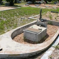 Grave Shaped Like Boat