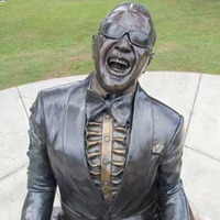Happy Ray Charles in Bronze